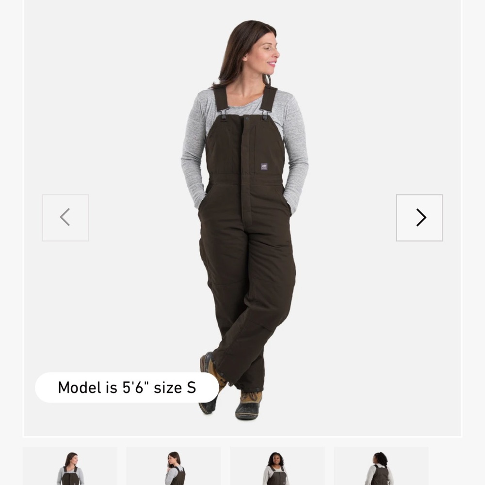 berne overall insulated bibs